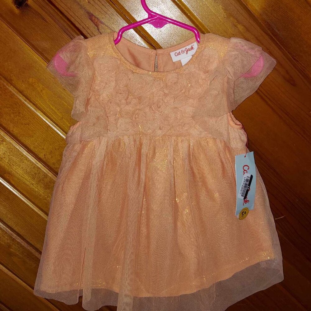 NWT girls dress with diaper cover